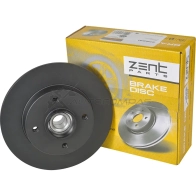 Тормозной диск задний Citroen C3 C4 all 06 ZENTPARTS Z06281 5 LA1HXJ 1441249230 - Изображение 3