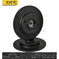 Тормозной диск задний Peugeot 307, Citroen C4 04 ZENTPARTS WU0A H Z06292 1441249231 - Изображение 2