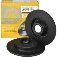 Тормозной диск задний Peugeot 307, Citroen C4 04 ZENTPARTS WU0A H Z06292 1441249231 - Изображение 3