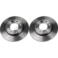 Тормозной диск задний Citroen Xsara, Peugeot 307 1.4-2.0 HDi 01 ZENTPARTS VLNO M1 Z06006 1441249234 - Изображение 4