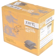 Накладки тормозной колодки STD 19.0(413x203)(с заклепками 6.35x19.5 64) Scania ZENTPARTS ND M5W Z10707 1441250240 - Изображение 2