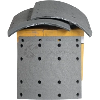 Накладки тормозной колодки STD 19.0(413x203)(с заклепками 6.35x19.5 64) Scania ZENTPARTS ND M5W Z10707 1441250240 - Изображение 3