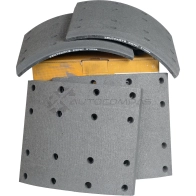 Накладки тормозной колодки STD 19.0(413x203)(с заклепками 6.35x19.5 64) Scania ZENTPARTS ND M5W Z10707 1441250240 - Изображение 4