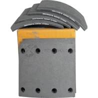 Накладки тормозной колодки STD 20.2-16.7 (420x178) (с заклепками 8x15 64) S A F ZENTPARTS 3TNU N 1441250412 Z10703 - Изображение 3