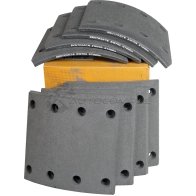 Накладки тормозной колодки STD 20.2-16.7 (420x178) (с заклепками 8x15 64) S A F ZENTPARTS 3TNU N 1441250412 Z10703 - Изображение 4
