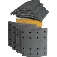 Накладки тормозной колодки STD (420x200(с заклепками 6.35x15.9 128) Daf ZENTPARTS Z10728 4E60 AK 1441250477 - Изображение 3