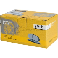 Тормозные колодки дисковые передние Opel Corsa C 1.0-1.7 DTi 00-01 ZENTPARTS 1441250731 Z07399 K EBSX - Изображение 3