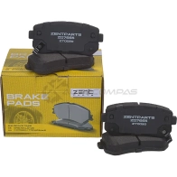 Тормозные колодки дисковые Hyundai Accent, Kia Rio 1.4i1.6i 16 V1.5 CRDi 05 ZENTPARTS 1441250748 Z07665 F T6VZA - Изображение 2
