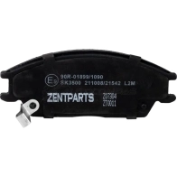 Тормозные колодки дисковые передние Hyundai Accent all 00 ZENTPARTS P PXGY Z07304 1441250751 - Изображение 3