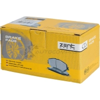 Тормозные колодки дисковые задние Hyundai Santa Fe 2.72.2 CRDi 06 ZENTPARTS 1OH S2 Z07385 1441250753 - Изображение 2