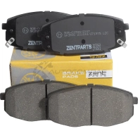 Тормозные колодки дисковые передние Hyundai Creta i30, Kia Carens Ceed 1.4-2.0 CRDi 0702 ZENTPARTS Z07262 1441250757 NSA 1I - Изображение 5
