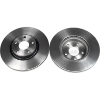 Тормозной диск передний Volvo S40 V50 1.82.42.52.0 TD 04 ZENTPARTS T YWC3I 1441250824 Z06019 - Изображение 3