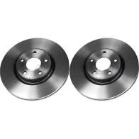 Тормозной диск передний Volvo S40 V50 1.82.42.52.0 TD 04 ZENTPARTS T YWC3I 1441250824 Z06019 - Изображение 4