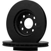 Тормозной диск передний Fiat Punto 05, Opel Adam Corsa D 06, Vauxhall 06 ZENTPARTS 1441251000 Z06007 QX5Q ELA - Изображение 2