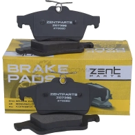 Тормозные колодки дисковые задние Mazda 5 1.8i-2.0i2.0 D 05 ZENTPARTS 1441251440 Z07396 HV9 1S - Изображение 2
