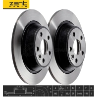Тормозной диск задний Ford Mondeo S- Max 1.82.0 TDCi2.0-2.5 06 ZENTPARTS Z06003 9 IIO5 1441252047 - Изображение 2