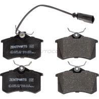 Тормозные колодки дисковые задние Volkswagen Sharan 1.82.01.9 TDi, Ford Galaxy 1.9 TDi 00 ZENTPARTS 1441252215 Z07345 1LYC JQ0 - Изображение 2
