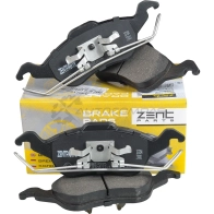 Тормозные колодки дисковые передние Ford Focus1.4 16 V1.8 16 V2.0 16 V1.8 TDi 98-04 ZENTPARTS 1441252254 3 EOEJCS Z07284 - Изображение 3