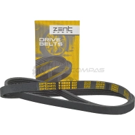 Ремень приводной поликлиновой 4PK1070 Toyota Land Cruiser 90 3.4i 96 ZENTPARTS Z23137 YA GXWG1 1441253432 - Изображение 2