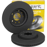 Тормозной диск передний Mazda 6 Gh 1.82.02.0 D2.2 D2.5 07 ZENTPARTS Z06268 1441254539 8F0M K - Изображение 3
