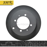 Тормозной диск задний Mitsubishi Galant 2.0-2.5 D 91 ZENTPARTS Z06265 1441254582 Z3ZC A71 - Изображение 2