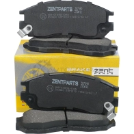 Тормозные колодки дисковые передние Mitsubishi Galant 1.8-2.0 TD 87-96 Space Wagon 91-98 ZENTPARTS HB TSTR 1441254598 Z07390 - Изображение 3