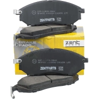 Тормозные колодки дисковые передние Nissan Murano 3.5 4WD 05 ZENTPARTS Z07269 1441254762 4 H2II - Изображение 3