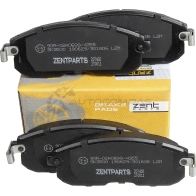 Тормозные колодки дисковые передние Nissan Teana 3 2.5 13 ZENTPARTS 1441254765 PY 0TLIM Z07402 - Изображение 4