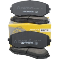 Тормозные колодки дисковые передние Suzuki Grand Vitara 1.6 V V T2.0i J L X1.9 D Di S2.0 D L Xi 06 ZENTPARTS 1441254859 Z07287 5 MWKN - Изображение 3