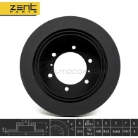 Тормозной диск задний Mitsubishi Pajero 2.4-3.5 91 ZENTPARTS Z NW0377 Z06299 1441254882 - Изображение 2