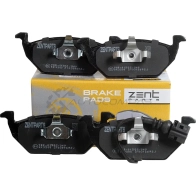 Тормозные колодки дисковые передние Audi A2 1.4i1.6 F Si1.4 TDi 00, Skoda Fabia 1.4i1.9 TDi 00 ZENTPARTS 1441255607 3G MGS Z07230 - Изображение 3