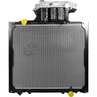 Радиатор охлаждения с рамкой 938x765x42 Man T G- A