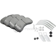 Тормозные колодки дисковые передние S M7 Mercedes Actros ZENTPARTS P4M 01Q6 1441256843 Z07218 - Изображение 7
