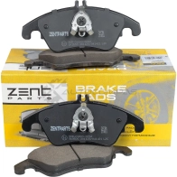 Тормозные колодки дисковые передние Mercedes W204 3.23.5 07 ZENTPARTS Z07381 1441256853 EFZS B - Изображение 3