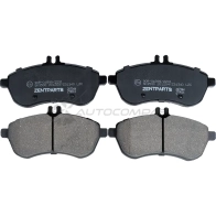 Тормозные колодки дисковые передние Mercedes W2041.8-2.3 07 ZENTPARTS P YL2BL Z07344 1441256875
