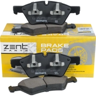 Тормозные колодки дисковые передние Mercedes W164 W251 3.5-3.0 DCi 05 ZENTPARTS 1441257071 TZL Z8 Z07342 - Изображение 3