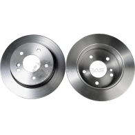 Тормозной диск задний Mercedes W202 1.8-2.82.0 D2.2 D 93 ZENTPARTS T7 9DI6 Z06137 1441257187 - Изображение 3