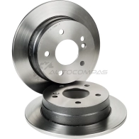 Тормозной диск задний Mercedes W202 1.8-2.82.0 D2.2 D 93 ZENTPARTS T7 9DI6 Z06137 1441257187 - Изображение 4