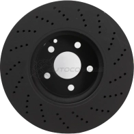 Тормозной диск передний Mercedes C- Class W204 S204 3.5i3.0 CDi 07 ZENTPARTS 1441257249 M 47676 Z06175 - Изображение 2