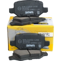 Тормозные колодки дисковые задние Mercedes W168 1.92.1 99 Vaneo 1.6i-1.7 CDi 01 ZENTPARTS TK4 4YLR 1441257551 Z07431 - Изображение 3