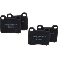 Тормозные колодки дисковые задние Mercedes W201 1.8-2.5 TD 82-94 ZENTPARTS Z07661 1441257591 RF8 MV - Изображение 3