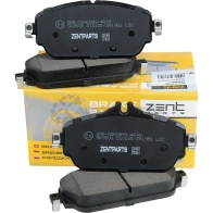 Тормозные колодки дисковые передние Mercedes W205 S205 1.62.02.1 D 13 ZENTPARTS IOT FP Z07463 1441257816 - Изображение 4