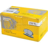 Тормозные колодки дисковые передние Dodge Caliber 1.8i2.0 T D2.0i, Jeep Compass 2.02.4 06 ZENTPARTS Z07421 1441258107 Q8X YC - Изображение 2