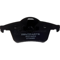 Тормозные колодки дисковые задние Volvo S80 98 S60 V70 00 C70 97-00 X C70 2.5 D5 02 ZENTPARTS Z07403 1441258508 MLJ0A B6 - Изображение 2