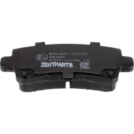 Тормозные колодки дисковые задние Opel insignia all 08 ZENTPARTS Z07407 1JNP S 1441259178 - Изображение 4