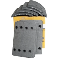 Накладки тормозной колодки STD 19.5-8.4 (300x200)(с заклепками 8x18 64) Kassbohrer, S A F ZENTPARTS Z10717 1441259485 96Q CM - Изображение 3