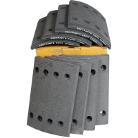 Накладки тормозной колодки STD 19.5-8.4 (300x200)(с заклепками 8x18 64) Kassbohrer, S A F ZENTPARTS Z10717 1441259485 96Q CM - Изображение 4