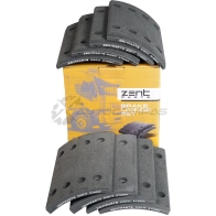 Накладки тормозной колодки STD 19.5-8.4 (300x200)(с заклепками 8x18 64) Kassbohrer, S A F ZENTPARTS Z10717 1441259485 96Q CM - Изображение 5