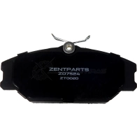 Тормозные колодки дисковые передние Renault Laguna 1.9 DCi Megane 1.8i1.9 DCi 99-02 ZENTPARTS Z07524 L42FX WD 1441259534 - Изображение 2