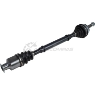 Привод правый 756 мм ABS, Renault Megane 1.6i1.9 D 99-02 ZENTPARTS 1441259934 Z15106 MRLE Z - Изображение 3